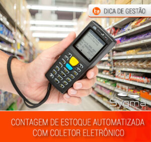 Coletor para Contagem de Estoque Automatizada