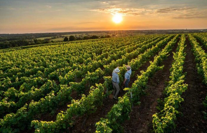plantação representando a nota em contingência para produtores rurais
